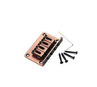 Alnicov Chevalet de ukulélé à 4 cordes pour boîte à cigares, ukulélé, pièces et accessoires de guitare Red Cooper