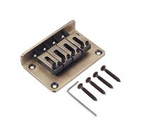 Alnicov Chevalet de ukulélé vintage à 4 cordes pour boîte à cigares, ukulélé, ukulélé, Red Cooper, pièces et accessoires de guitare