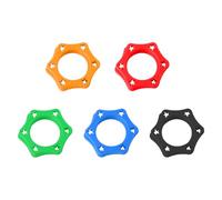 Alnicov Collier Anti-roulement Hexagonal en Caoutchouc Naturel pour Microphone, Anneau antidérapant pour Microphones filaires sans Fil, Accessoires universels pour Pied de Micro