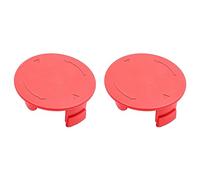 Alnicov Couvercle de Bobine de Rechange 2 pièces Compatible avec Le Capuchon de Tondeuse Bosch 1600A00X61/1600A00DU0 Capuchon de Bobine Rouge