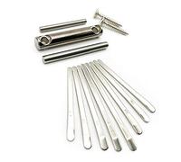 Alnicov Kit d'accessoires Kalimba 8 touches à monter soi-même Mbira Piano à pouce avec chevalet