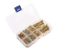 Alnicov Kit de vis de guitare 226 pièces 9 types d'assortiment de vis de guitare avec ressorts pour guitare électrique pont micro pickguard accordeur interrupteur plaque de cou
