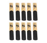 Alnicov Lot de 10 anches pour saxophone ténor en si bémol Force 2,5