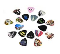 Alnicov Lot de 100 médiators de style classique pour guitare acoustique, basse, guitare électrique (style aléatoire)