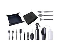 Alnicov Lot de 14 outils pour plantes succulentes, kit d'outils de repiquage de plantes succulentes Mini outils de repiquage à la main de jardin avec sac de rangement pour intérieur et extérieur