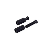 Alnicov Lot de 2 chevilles de rechange pour guitare électrique Tremolo 8 mm (noir)