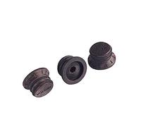 Alnicov Lot de 3 boutons de contrôle de vitesse pour guitare, basse, volume et tonalité en palissandre