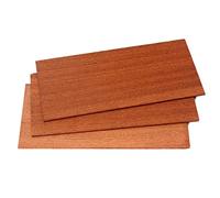Alnicov Lot de 3 plaques de remplacement en bois sapele pour guitare