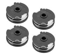 Alnicov Lot de 4 bobines de débroussailleuse et Ligne de Rechange Compatible avec Les Coupe-Bordures Parkside PRT 550 A1 B2 C3