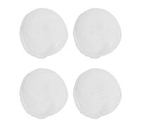 Alnicov Lot de 4 Mailles PVA pour la pêche à la Carpe, Sac en Maille Soluble dans l'eau, Grande capacité pour appâts à bouillettes, Alimentation précise