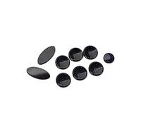 Alnicov Lot de 9 boutons pour saxophone alto, ténor et soprano en grès bleu