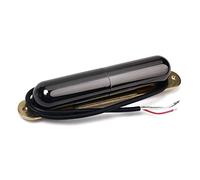 Alnicov Micro à tube de rouge à lèvres pour guitare, micro à simple bobine de style vintage pour accessoires de guitare ST, noir