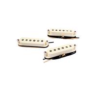 Alnicov Micros simple bobinage SSS Alnico 5 micros manche/milieu/pont pour guitare électrique ST 3 pièces/ensemble crème blanc