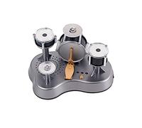 Alnicov Mini-tambour de bureau tactile avec lumière LED et percussions jazz