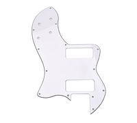 Alnicov Northwest Guitars Pickguard pour guitare Telecaster Classic Player Thinline P90 Blanc