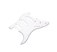 Alnicov Northwest Guitars Pickguard SSS pour guitare Stratocaster 11 trous Blanc 3 plis