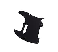 Alnicov Northwest Guitars Pickguard Telecaster 8 trous pour guitare Telecaster de fabrication américaine et mexicaine Noir