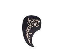 Alnicov Pickguard de guitare électrique autocollant motif vigne blanche 128 mm
