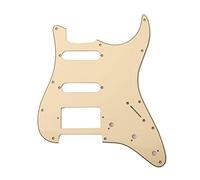 Alnicov Pickguard SSH pour guitare électrique Stratocaster 3 plis ocre