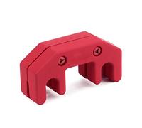 Alnicov Pratique de violon alto en alliage de Zinc muet violon pratique professionnelle pour 3/4 4/4 pièces de violon acoustique électrique rouge