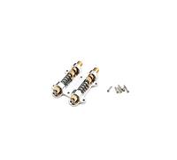 Alnicov Stabilisateur de pont à double trémolo pour guitare, kit de dispositif de stabilisation de bouchon de trémolo de guitare pour guitare électrique