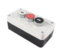 Alnicov Station De Pressostat, Boîtier De Commande Marche/arrêt, Interrupteur Étanche pour Hayon Élévateur pour Garages, pour Hayon Élévateur De Camion À Porte Roulante