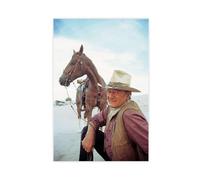 ALNILA John Wayne 7 Poster sur toile pour chambre à coucher, paysage sportif, décoration de bureau, chambre, cadeau, sans cadre, 30 x 45 cm