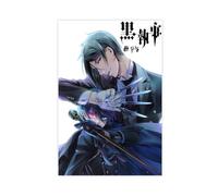ALNILA Poster Black Butler Anime 15 sur toile - Décoration murale pour salon, chambre à coucher - Style sans cadre - 30 x 45 cm