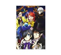 ALNILA Poster Black Butler Anime 16 sur toile - Décoration murale pour salon, chambre à coucher - Style sans cadre - 30 x 45 cm