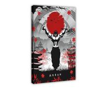 ALNILA Poster sur toile Baki The Grappler Yujiro Hanma - Décoration pour chambre à coucher, bureau, chambre, cadeau, 30 x 45 cm