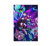 ALNILA Poster sur toile de dessin animé Helluva Boss 2 - Décoration de chambre à coucher - Paysage sportif - Cadeau - Sans cadre - 30 x 45 cm