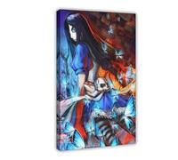 ALNILA Poster sur toile Game American McGee's Alice Madness Returns 21 - Décoration pour chambre à coucher, bureau, chambre, cadeau, 30 x 45 cm