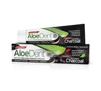 Aloe Dent Charcoal Toothpaste Fluoride Free Natural Action Vegan Cruelty Free SLS Free Whitening Healthy Gums 100ml