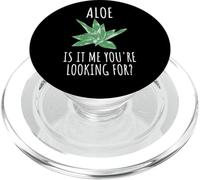 Aloe is It Me You're Looking for? Plantes succulentes Puns PopSockets PopGrip pour MagSafe