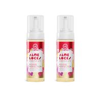 ALOÉ LOCKS | Mousse Perfection à l’Hibiscus | Locks, Tresses & Coiffures Protectrices | Fixation Naturelle, Hydratation & Brillance | Aloe Vera, Hibiscus, Kératine & Ricin | Lot de 2 x 165 ml