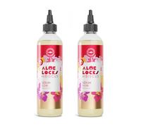 ALOÉ LOCKS | Sérum Soin à l’Hibiscus | Répare, Revitalise & Stimule la Pousse | Hydratation Durable | Hibiscus, Ricin & Baobab Bio | Cheveux Secs & Cassants | Fabriqué en France | Lot de 2 x 250 ml