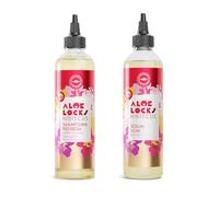 ALOÉ LOCKS | Shampoing Refresh Hibiscus 250 ml + Sérum Soin Hibiscus 250 ml | Locks, Tresses & Coiffures Protectrices | Nettoyage, Hydratation Durable, Réparation & Pousse | Aloe Vera Hibiscus & Ricin
