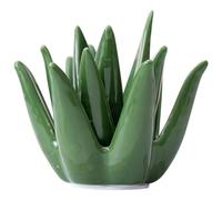 Aloe Plant Ring Holder, Ceramic Plant Jewelry Display Holder, for Women, Mum Friend Birthday Wedding Valentines Day Present, Green Aesthetic Ring Stand Organizer Gift Home Decor