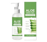 Aloe Ve-Ra Gel hydratant après-soleil Traitement réparateur de la peau Formule réparatrice hydratante Absorption rapide 100 g pour soins du visage, des cheveux et du corps après exposition au soleil