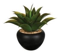 aloe vera artificielle pot céramiq 37cm Vert G