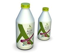 Aloe Vera Boire du jus de gel Grenade saveur - 99% de Inner Leaf Gel ne pas Entier Feuille (1000ml)