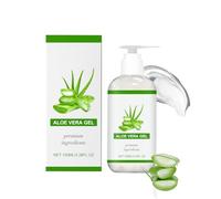 Aloe Vera Gel, 100% Pure 100ml - Organic Aloe Vera Gel for Face Body and Hair, Natural After Sun Moisturiser