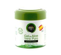 Aloe Vera Gel 500ml Crème aloe vera hydratante, reparatrice, anti-rougeur Idéal après epilation et rasage. Gel apaisant, soin brulure et piqûres d'insects Gel Aloe Vera pour visage et corps