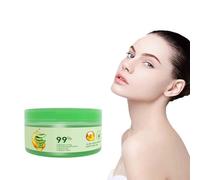 Aloe Vera Gel,Gel d'Aloe Vera 99% Pur Bio & Naturel Aloe Fraîchement Coupé Ldéal pour les Soins du Corps les Soins du Visage,Refroidissement et Apaisant pour le Visage et la Peau. (1PCS)