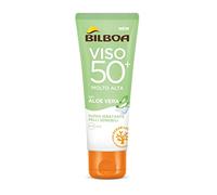 Bilboa Crème Visage Aloe Vera Peaux Sensibles Super Hydratante SPF50 50 ml