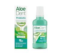 AloeDent Dentifrice probiotique sans fluorure 75 ml et bain de bouche probiotique 250 ml - Microbiome buccal équilibré - Bain de bouche naturel