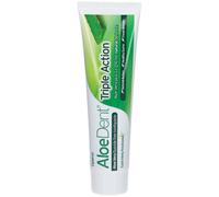 AloeDent® Triple Action Aloe Vera Fluoride Free Dentifrice Cool Minty Freshness Dentifrice(S) 100 ml