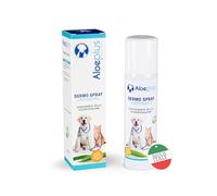 ALOEPLUS Dermo Spray 100ml - Cicatrisant pour Chiens et Chats, Décongestionnantes et Cicatrisantes, Peau Sensible, avec Aloe Arborescens BIO contre les Démangeaisons et Irritations