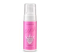 ALOESOVE Mousse nettoyante pour le visage 150 ml - Nettoyage doux du visage pour tous les types de peau - Mousse végétalienne et naturelle pour le visage avec aloe vera et extraits de plantes