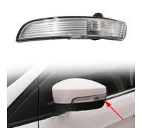 ALOEU Clignotant de Rétroviseur pour F-ord EcoSport K-UGA 2013-2019, Clignotant Rétroviseur Latéral Témoin de Rétroviseur Gauche Droite Pièces de Voiture 1 Pièce,Left